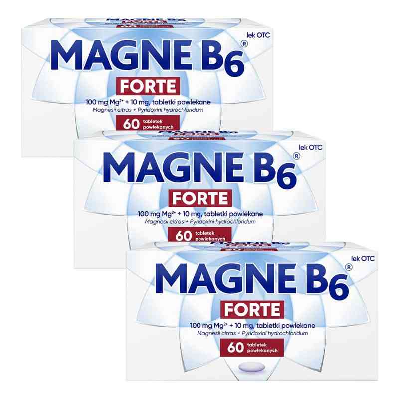 Magne B6 Forte tabletki 3x60  od  PZN 08102932