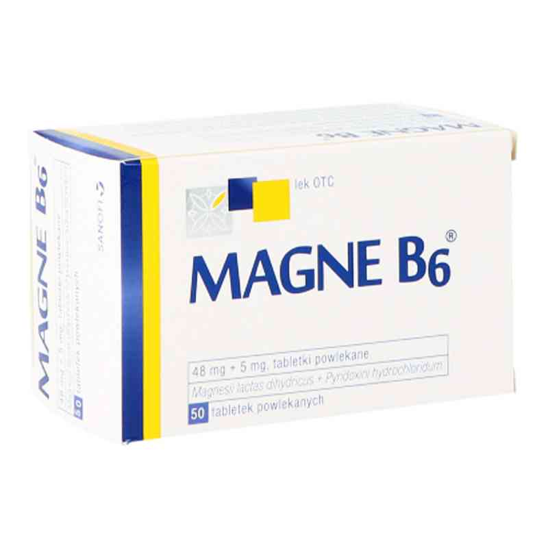 Magne B6 tabletki 50 tabl. od SANOFI WINTHROP INDUSTRIE PZN 08300104