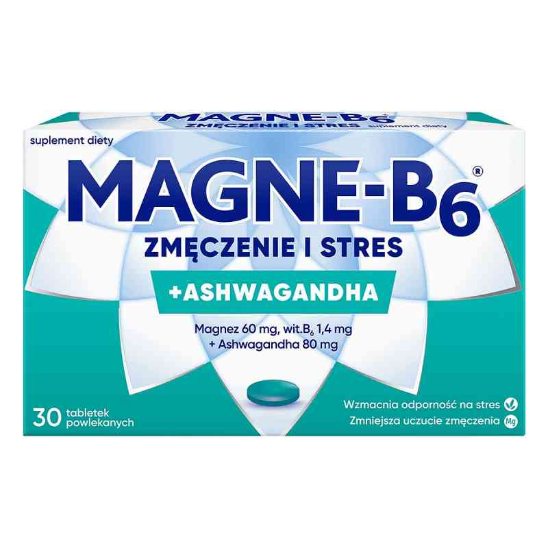 Magne-B6 Zmęczenie i Stres tabletki powlekane 30  od EUROPHARMA ALLIANCE SP. Z O.O. PZN 08304121