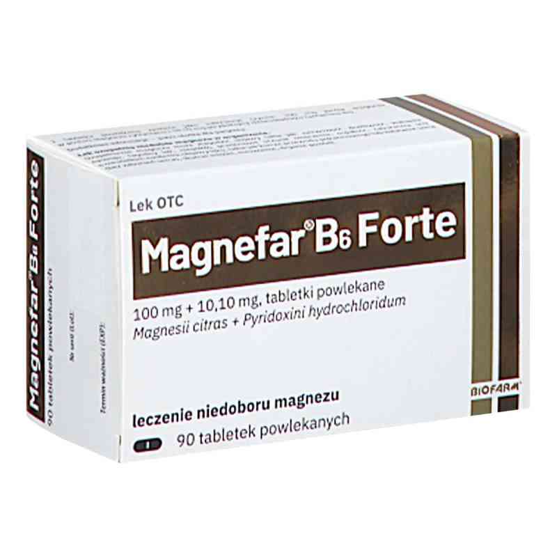 Magnefar B6 Forte tabletki powlekane 90  od BIOFARM SP.Z O.O. PZN 08305113