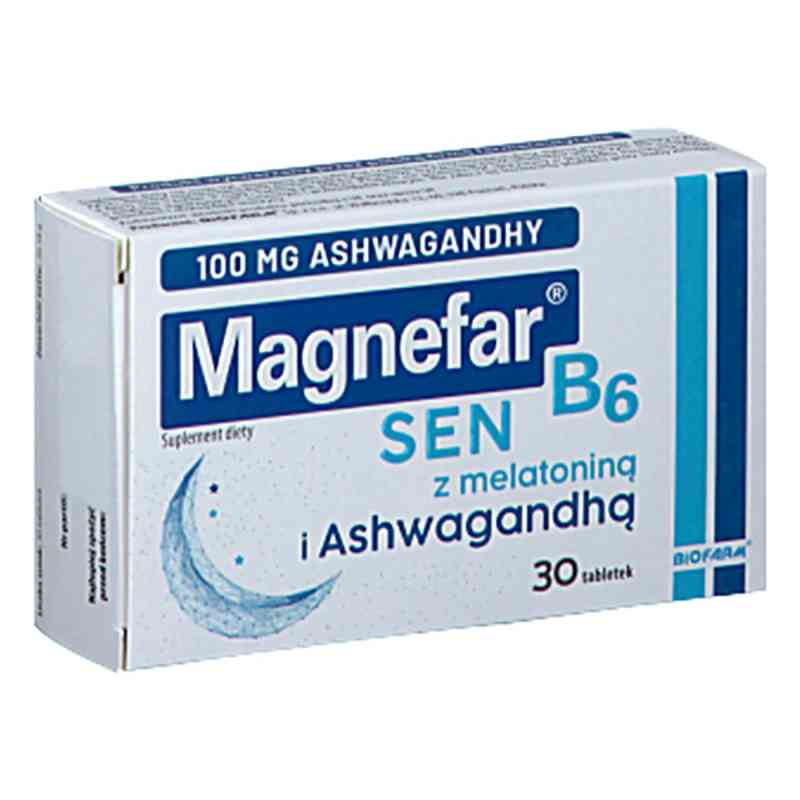 Magnefar B6 Sen tabletki 30  od BIOFARM SP. Z O.O. PZN 08304874