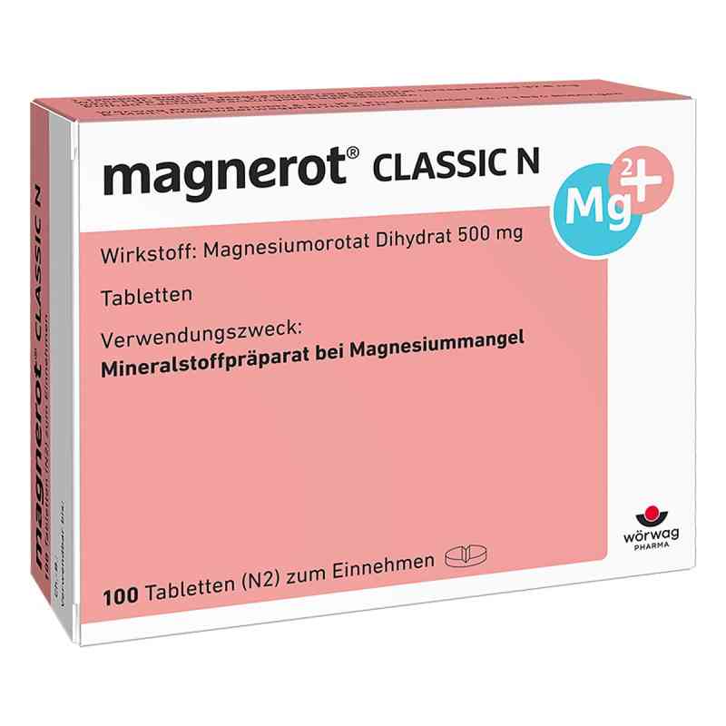 Magnerot Classic N tabletki 100 szt. od Wörwag Pharma GmbH & Co. KG PZN 00150774