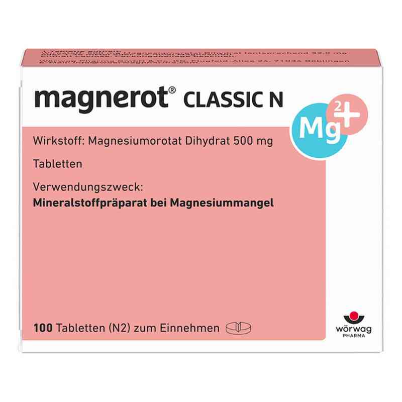 Magnerot Classic N tabletki 100 szt. od Wörwag Pharma GmbH & Co. KG PZN 00150774