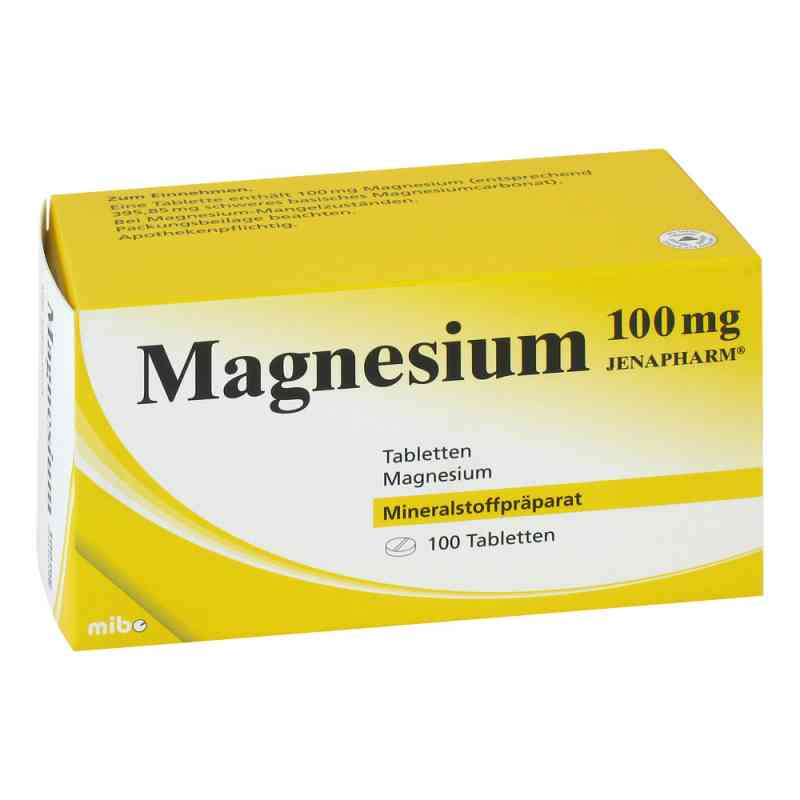 Magnesium 100 mg Jenapharm Tabl. 100 szt. od MIBE GmbH Arzneimittel PZN 04016995