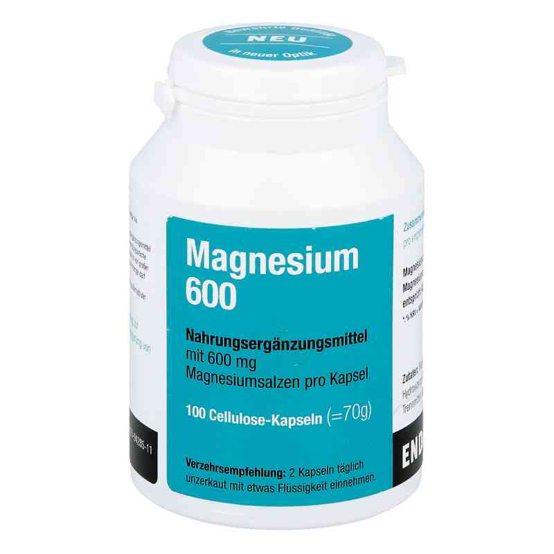 Magnesium 600 kapsułki 100 szt. od ENDIMA Vertriebsgesellschaft mbH PZN 04926510
