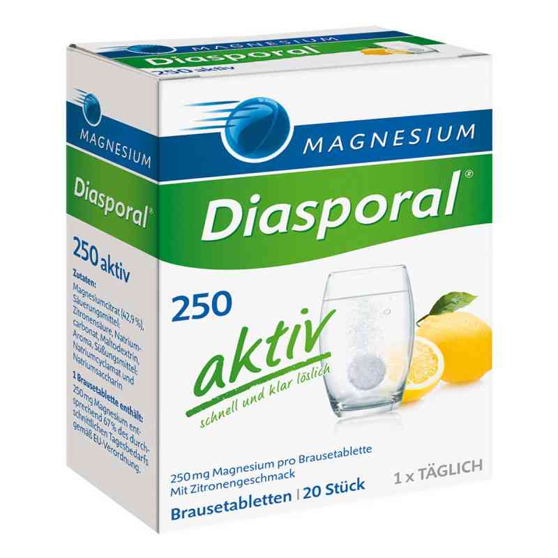 Magnesium Diasporal 250 aktiv tabletki musujące 20 szt. od Protina Pharmazeutische GmbH PZN 02451652