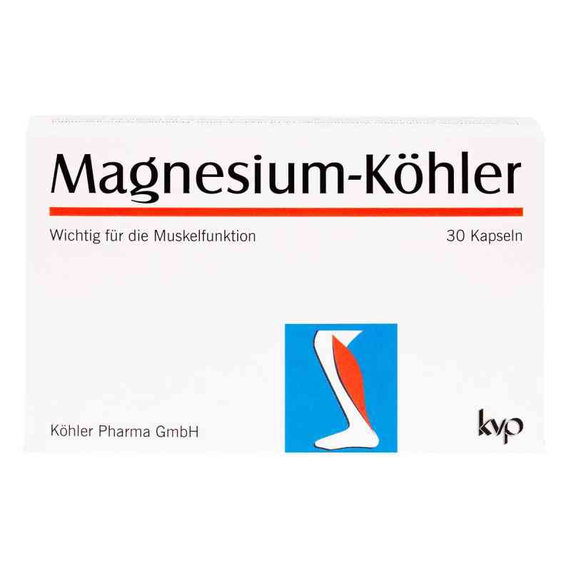 Magnesium Koehler kapsułki 1X30 szt. od Köhler Pharma GmbH PZN 06103385