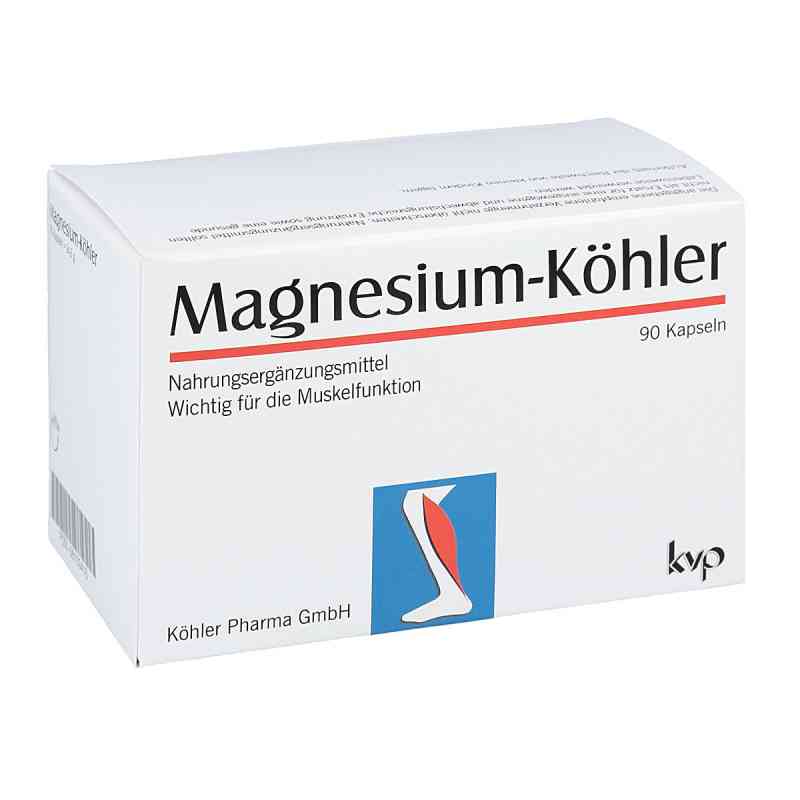 Magnesium Koehler kapsułki 1X90 szt. od Köhler Pharma GmbH PZN 06103416