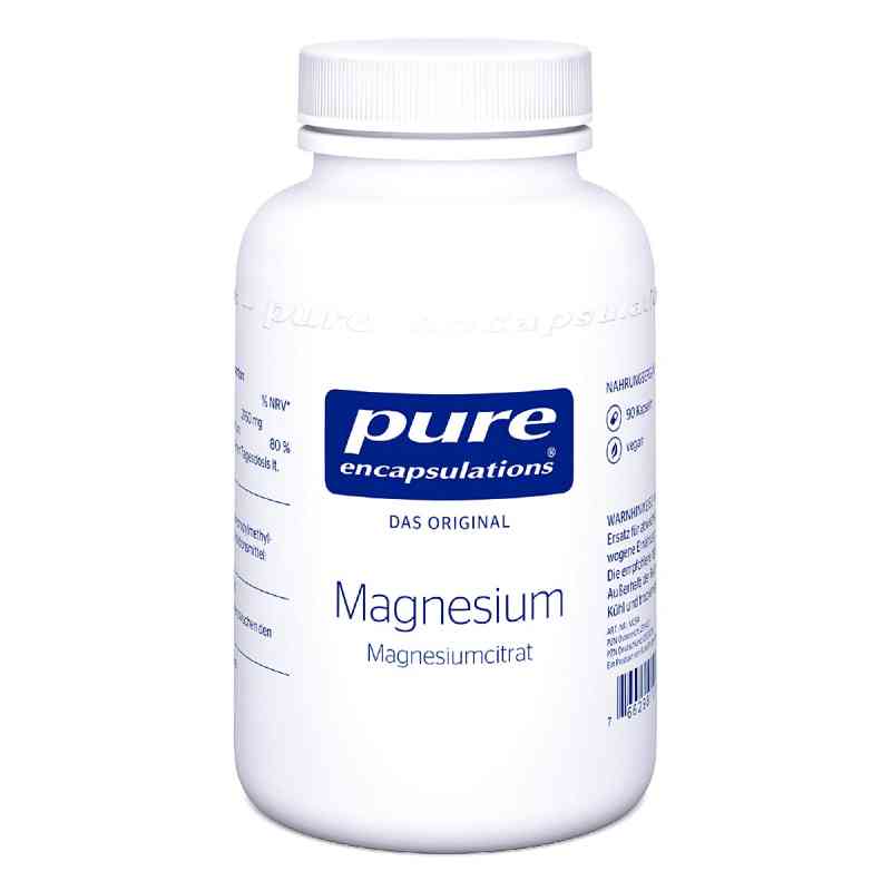 Magnesium Magnesiumcitrat Kapsułki 90 szt. od Pure Encapsulations LLC. PZN 05133036