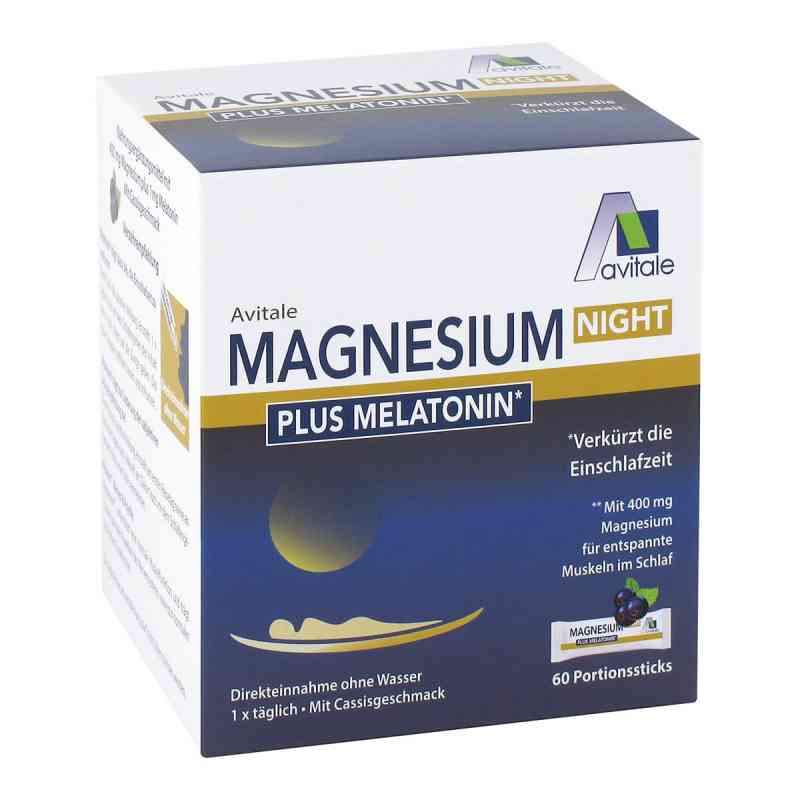 Magnesium Night Plus 1 mg Melatonin Proszek 60 szt. od Avitale GmbH PZN 17269344
