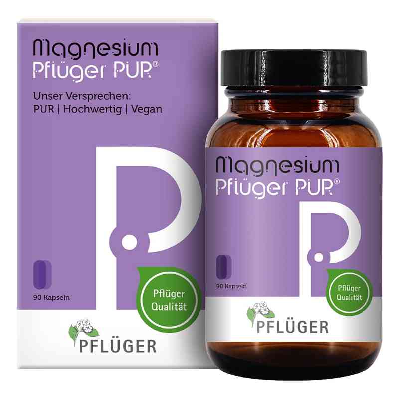 Magnesium Pflüger PUR® 125 mg Kapseln 90 szt. od Homöopathisches Laboratorium Alexander Pflüger Gmb PZN 19160798
