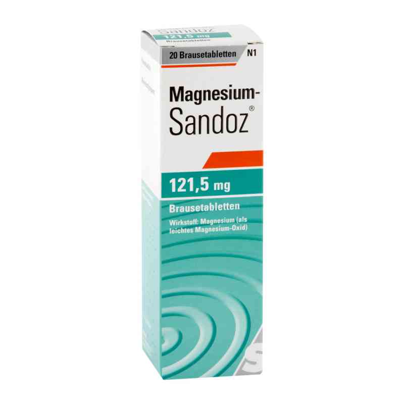 Magnesium Sandoz 121,5 mg Brausetabletten 20 szt. od Hexal AG PZN 11013394
