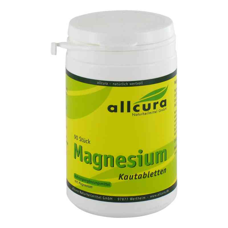 Magnesium tabletki do żucia bez cukru 90 szt. od allcura Naturheilmittel GmbH PZN 03801002