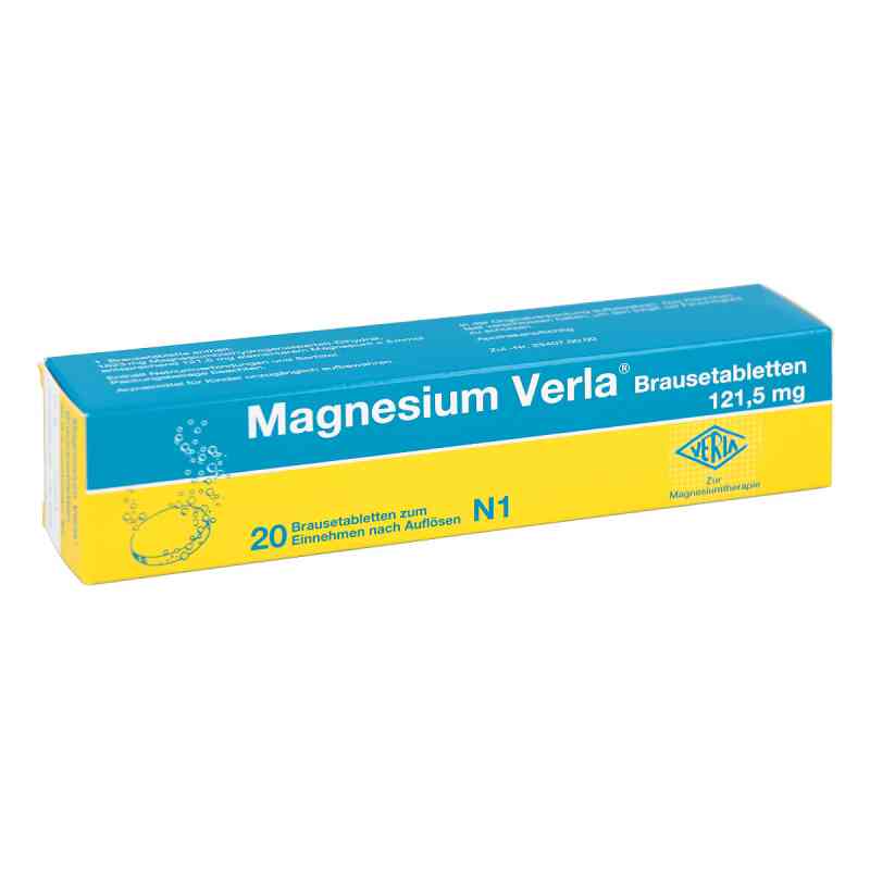 Magnesium Verla Brausetabl. 20 szt. od Verla-Pharm Arzneimittel GmbH &  PZN 04909902