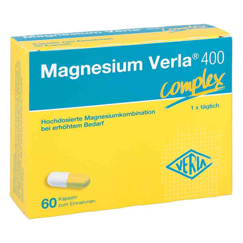Magnesium Verla complex 400 kapsułki 60 szt. od Verla-Pharm Arzneimittel GmbH &  PZN 13984512