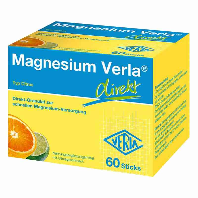 Magnesium Verla direkt Granulat Citrus 60 szt. od Verla-Pharm Arzneimittel GmbH &  PZN 15201135