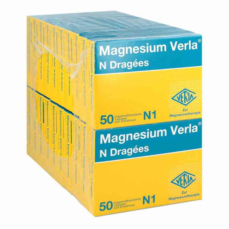 Magnesium Verla N drażetki 20X50 szt. od Verla-Pharm Arzneimittel GmbH & Co. KG PZN 03554940