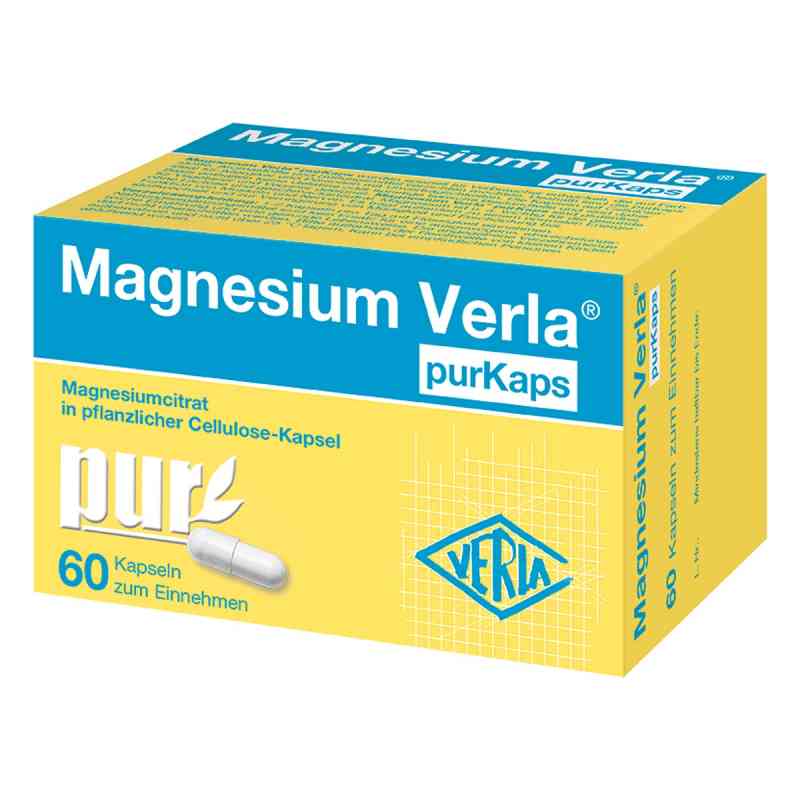 Magnesium Verla purKaps kapsułki 60 szt. od Verla-Pharm Arzneimittel GmbH & Co. KG PZN 11130160