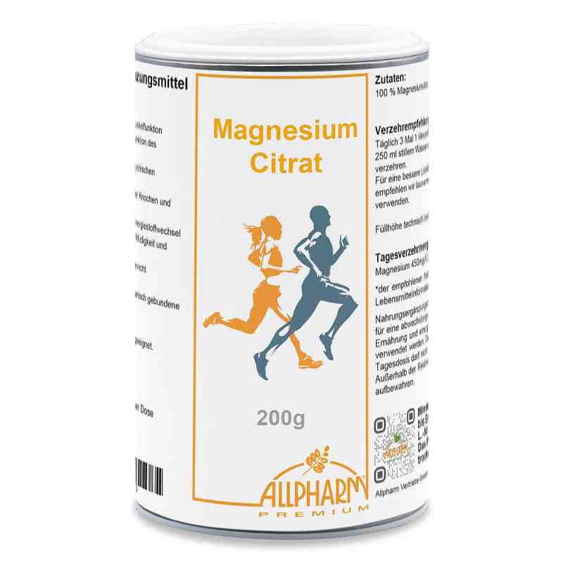 Magnesiumcitrat Pulver 200 g od ALLPHARM Vertriebs GmbH PZN 13978003