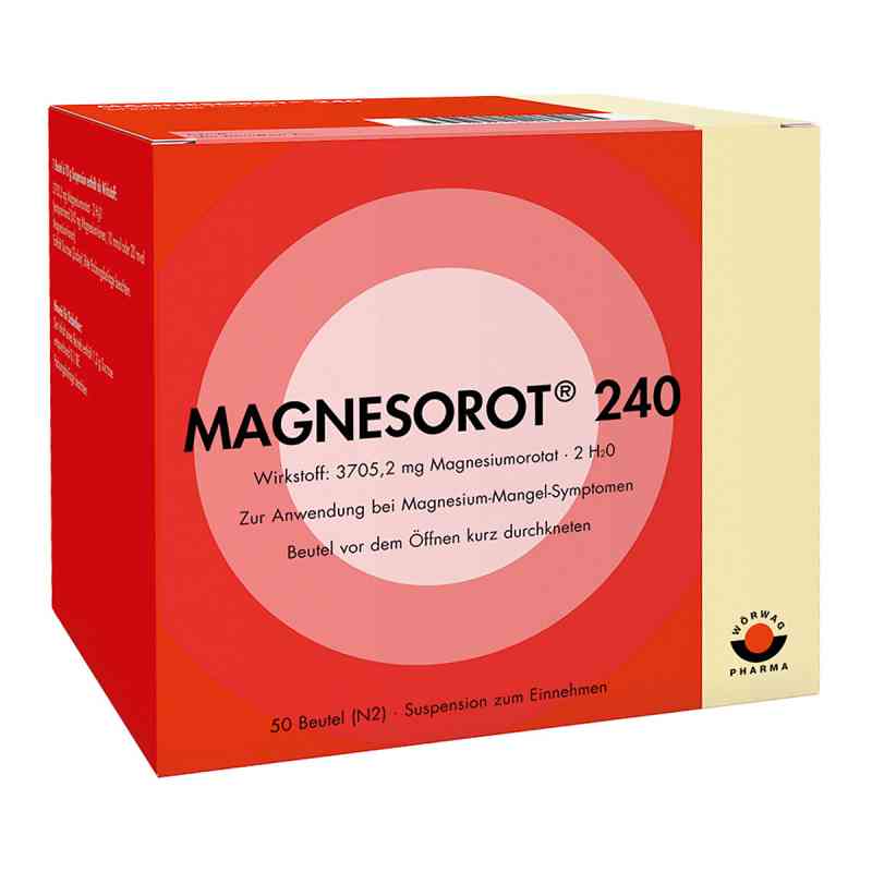 Magnesorot 240 Beutel 50 szt. od Wörwag Pharma GmbH & Co. KG PZN 08826805