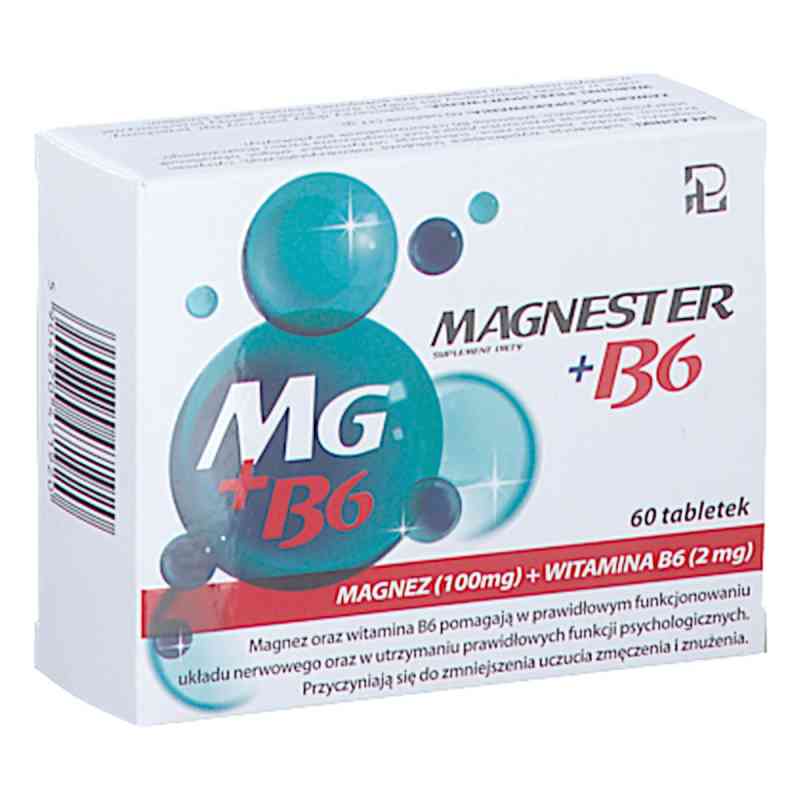 Magnester + B6 tabletki 60  od PHARMACY LAB SP. Z O.O. PZN 08305301