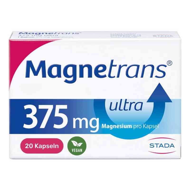 Magnetrans 375 mg ultra kapsułki 20 szt. od STADA Consumer Health Deutschland GmbH PZN 09207553
