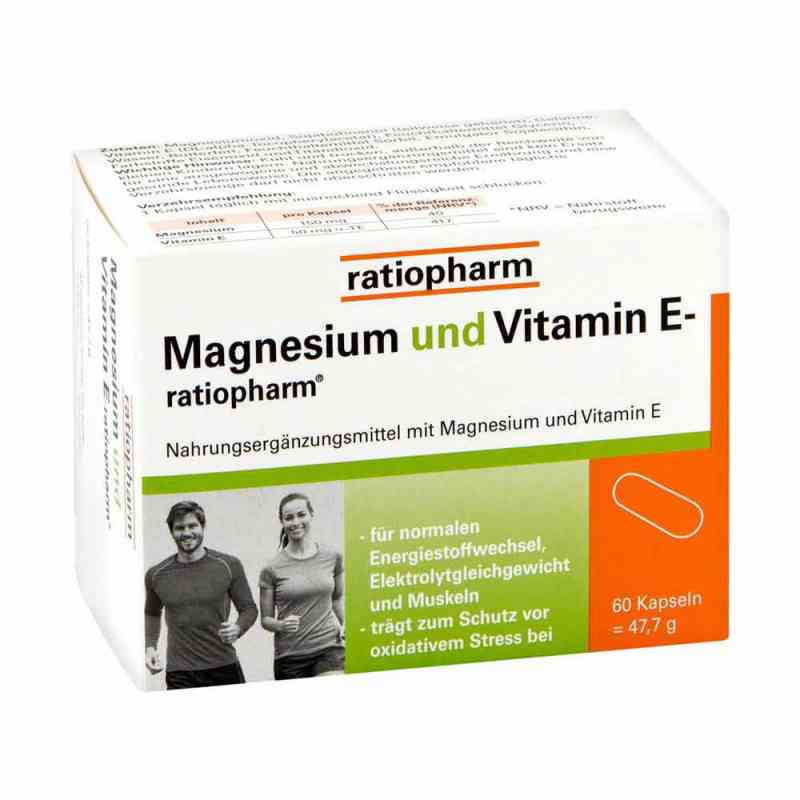 Magnez + vit.E kapsułki 60 szt. od ratiopharm GmbH PZN 03935530