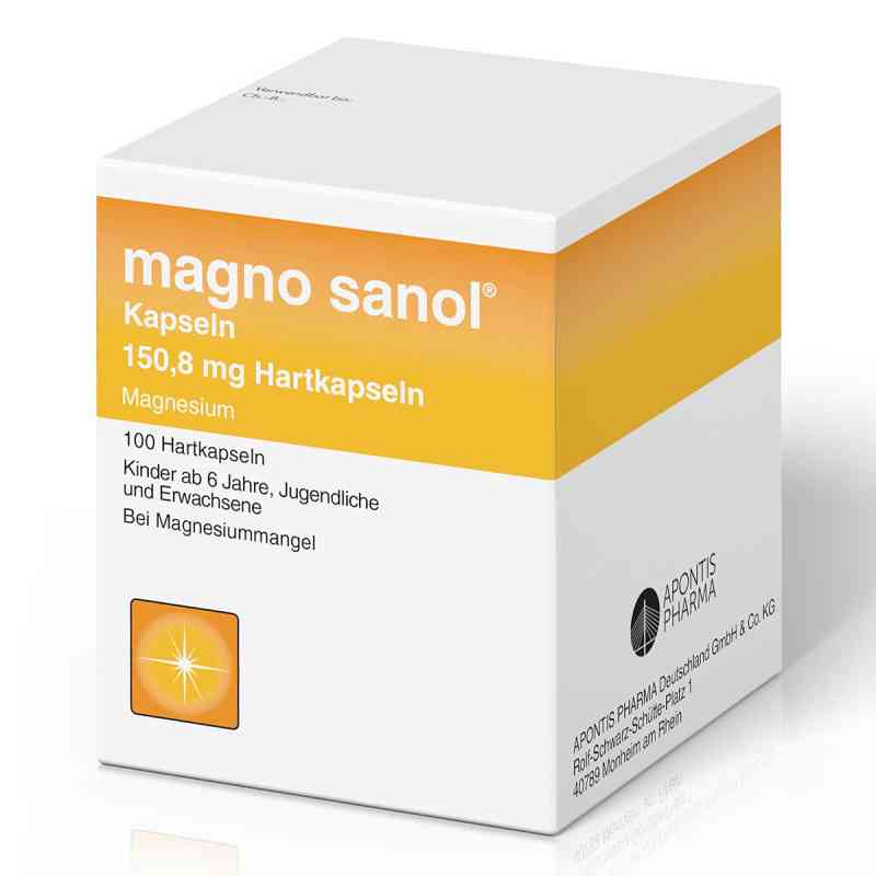 Magno Sanol kapsulki 100 szt. od Zentiva Pharma GmbH PZN 01834291