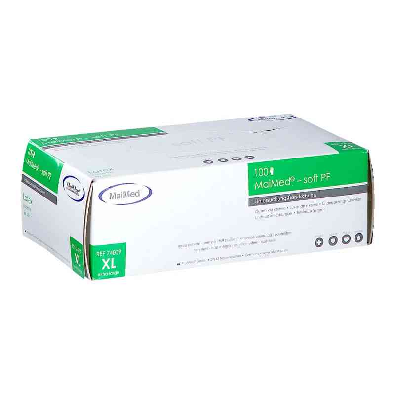 Maimed soft Pf Handschuhe Gr.xl unsteril 100 szt. od MaiMed GmbH PZN 02665784