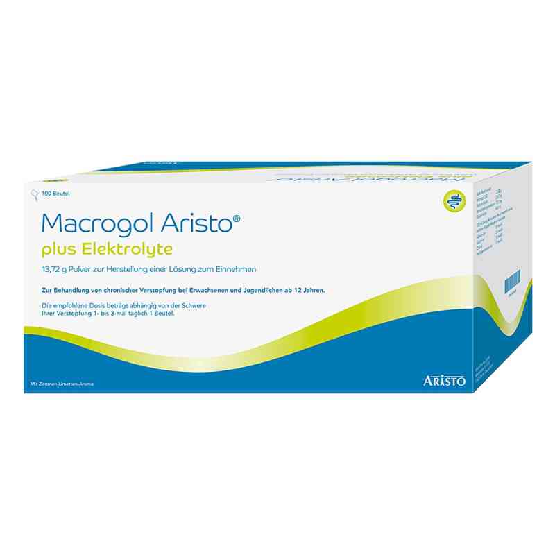 Makrogol Aristo Plus elektrolity 13,72 g proszek 100 szt. od Aristo Pharma GmbH PZN 18858568