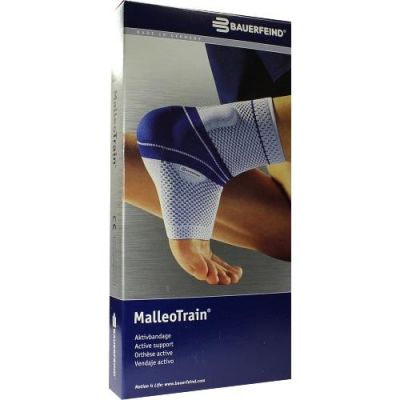 Malleotrain Gr.3 links schwarz Sprunggelenkb. 1 szt. od Bauerfeind AG / Orthopädie PZN 07551418