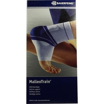 Malleotrain Gr.5 links schwarz Sprunggelenkb. 1 szt. od Bauerfeind AG / Orthopädie PZN 07551430