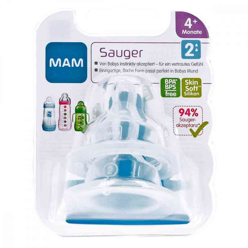 Mam Sauger Gr.2 2 szt. od MAM Babyartikel GmbH PZN 05485309