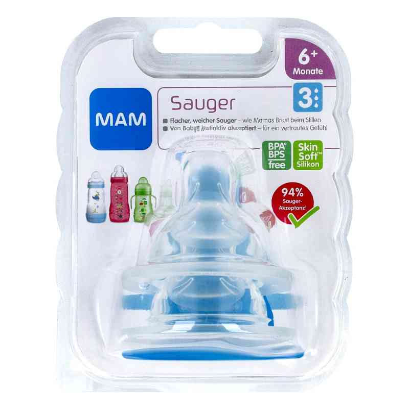 Mam smoczki 4+, rozmiar 3 2 szt. od MAM Babyartikel GmbH PZN 05542740