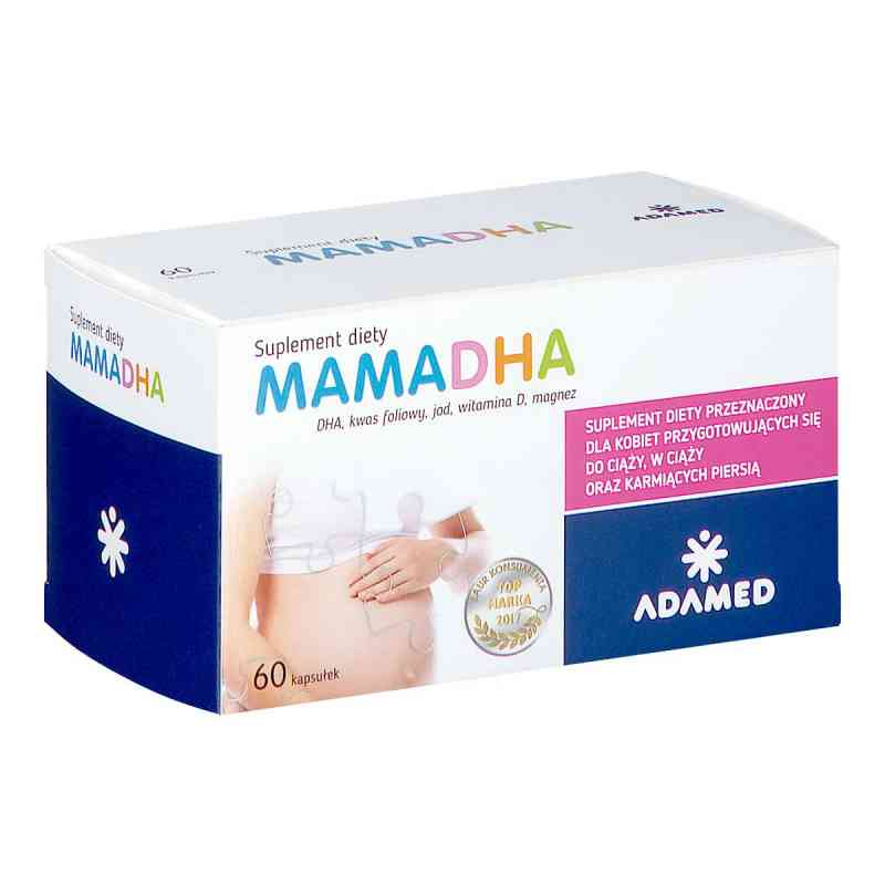 MamaDHA kapsułki 60  od ADAMED CONSUMER HEALTHCARE S.A. PZN 08302028