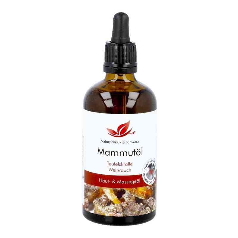 Mammut Massage öl 100 ml od Naturprodukte Schwarz PZN 02858827