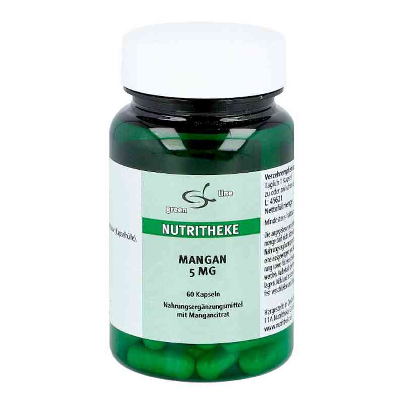Mangan 5 mg Kapseln 60 szt. od 11 A Nutritheke GmbH PZN 10708102