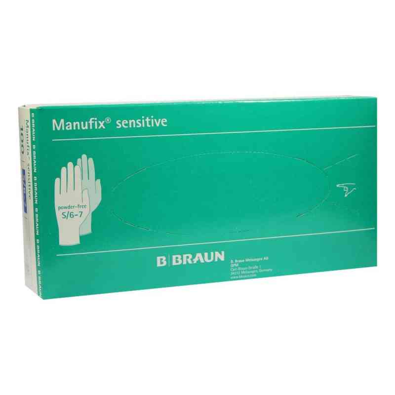 Manufix Unters.handschuhe sensitiv pf.klein 100 szt. od B. Braun Melsungen AG PZN 03444513