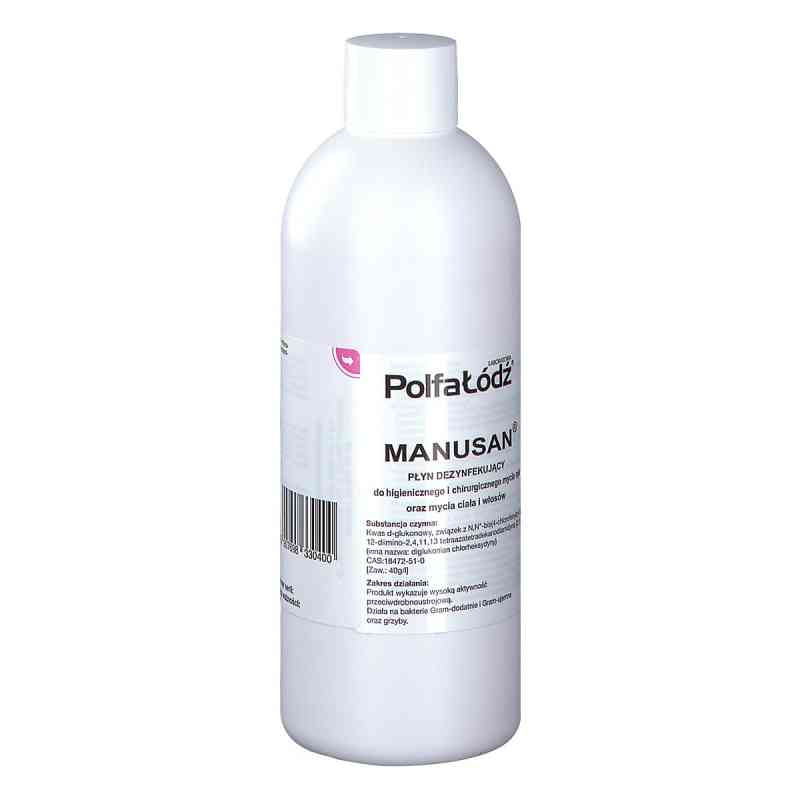 Manusan płyn (bez dozownika) 500 ml od ZAKŁADY FARMACEUTYCZNE POLFA-ŁÓDŹ S.A. PZN 08302775