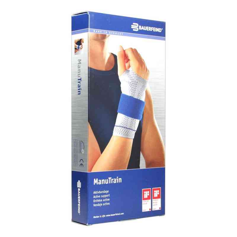 Manutrain Handgelenkb.2 links titan 1 szt. od Bauerfeind AG / Orthopädie PZN 01285967
