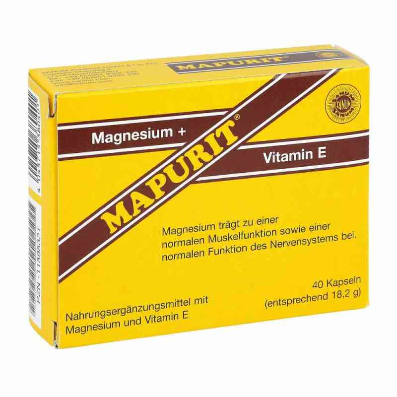 Mapurit kapsułki 40 szt. od SANUM-KEHLBECK GmbH & Co. KG PZN 11595321