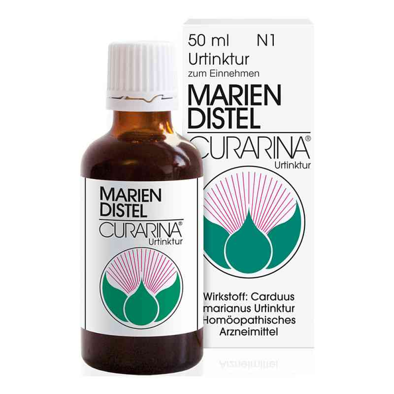 Mariendistel Curarina Urtinktur 50 ml od Harras Pharma Curarina Arzneimit PZN 03024656