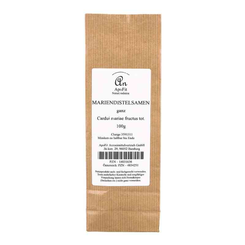 Mariendistelsamen ganz 100 g od ApoFit Medizin- und Naturprodukte GmbH PZN 14031636