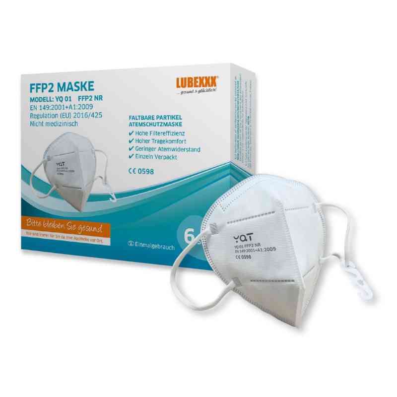 Maski ochronne FFP2 LUBEXXX  6 szt. od  PZN 08101229