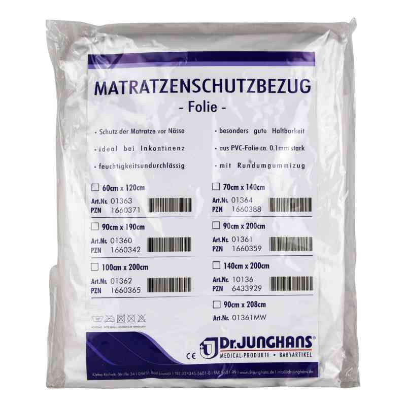 Matratzen Schutzbezug Folie 0,1 mm 140x200 cm weis 1 szt. od Dr. Junghans Medical GmbH PZN 06433929