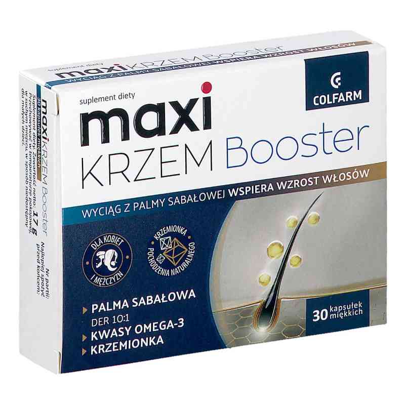 Maxi Krzem Booster 30  od ZAKŁ. FARMACEUTYCZNE COLFARM S.A. PZN 08306441