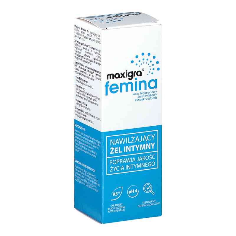 Maxigra femina nawilżający żel intymny 75 ml od ZAKŁADY FARMACEUTYCZNE POLPHARMA S.A. PZN 08301139