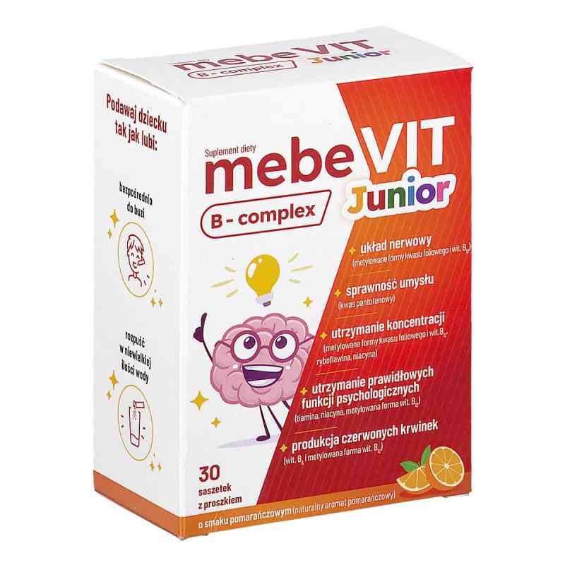 Mebevit B-Complex Junior saszetki 30  od NATUR PRODUKT PHARMA SP. Z O.O. PZN 08306312