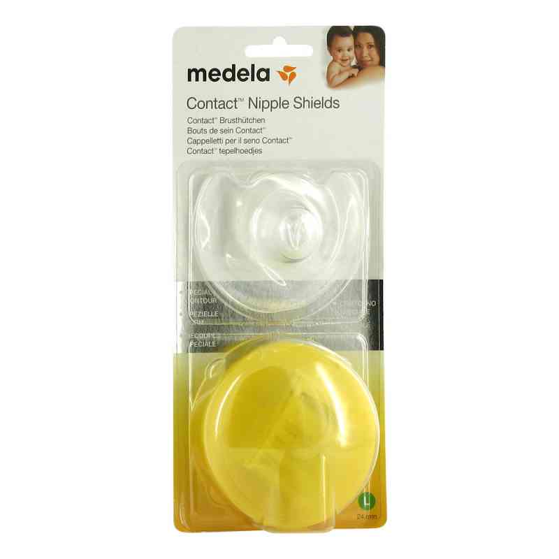 Medela Brusthuetchen Contact L nakładki na piersi z opakowaniem 2 szt. od MEDELA PZN 00294533