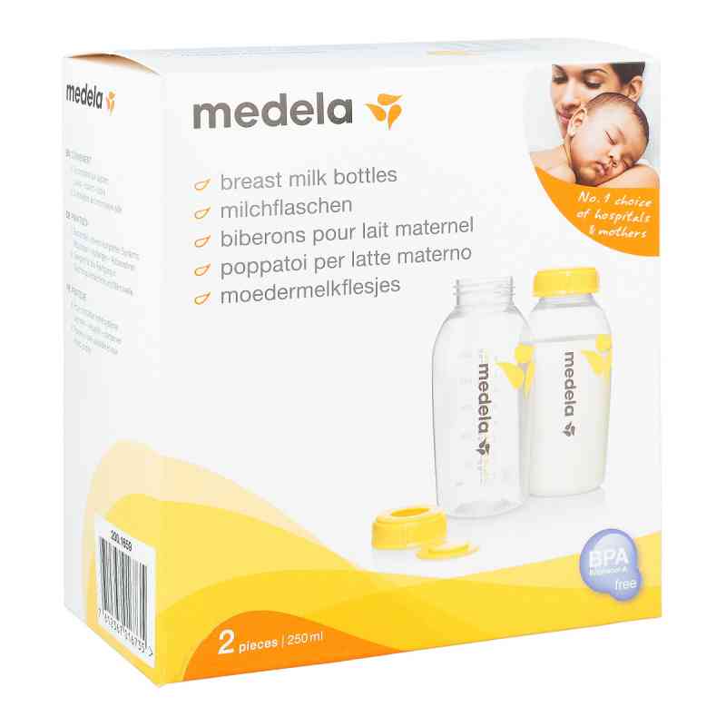 Medela Milchflaschenset 250ml 2 szt. od MEDELA PZN 00121689